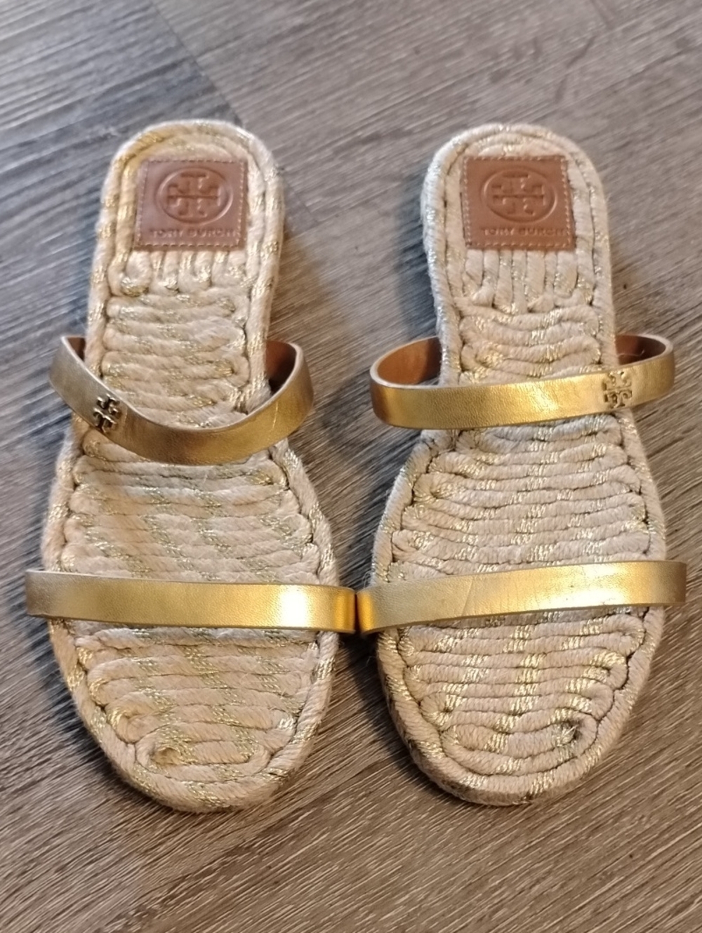 Tory Burch Two Band Slides